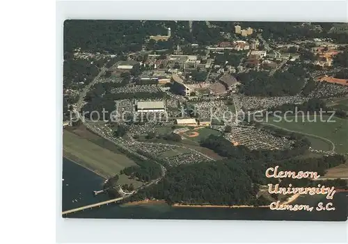 Clemson University Fliegeraufnahme Kat. Clemson