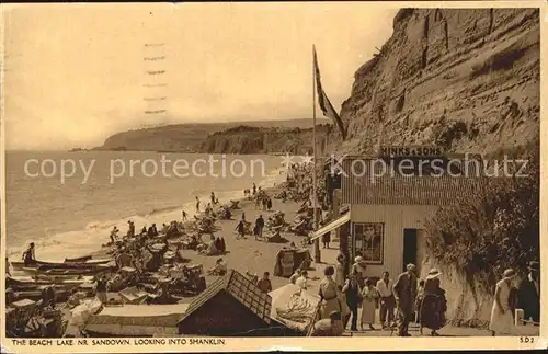 Shanklin Beach Lake Kat. Isle of Wight