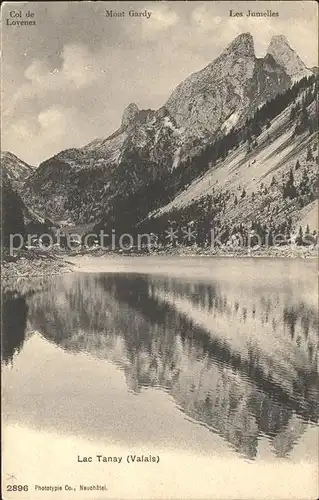 Tanay Valais Lac Mont Gardy  Kat. Vouvry