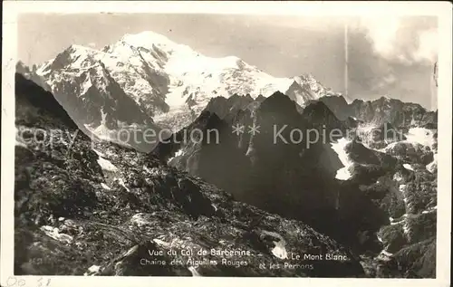 Barberine avec Mont Blanc Kat. Le Chatelard