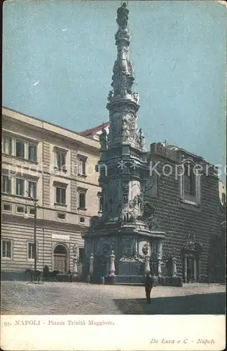 Napoli Neapel Trinita Maggiore Kat. Napoli