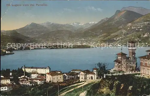 Lugano TI Visto del Paradiso Kat. Lugano