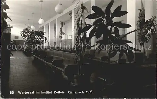 Gallspach Wartesaal Institut Zeileis Kat. Gallspach