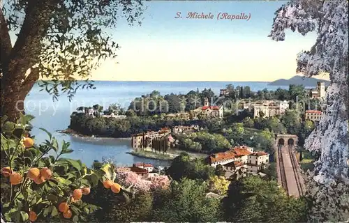 Rapallo Liguria S. Michele Kuenstlerkarte Kat. Rapallo