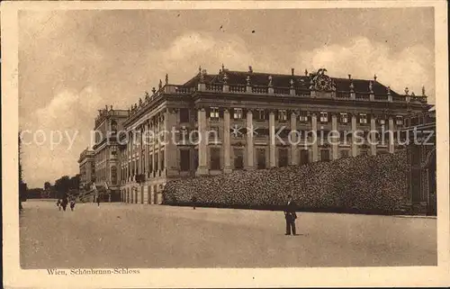 Wien Schoenbrunne Schloss Kat. Wien