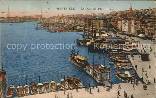 Marseille Quai du Port Kat. Marseille