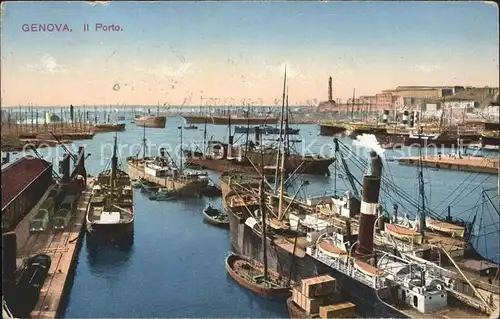 Genova Genua Liguria Porto Kat. Genova