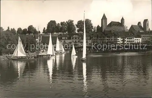 Rapperswil SG Segelboote Kat. Rapperswil SG