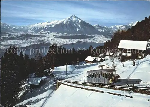 Beatenberg Bergbahn Thunersee Niesen Kat. Beatenberg