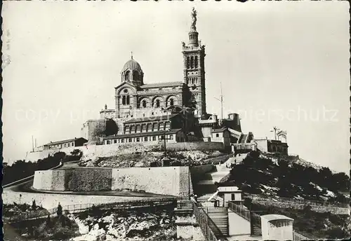 Marseille Basilique de Notre Dame de la garde Kat. Marseille