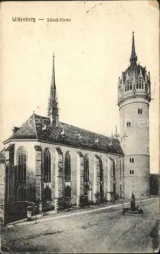 Wittenberg Lutherstadt Schloss Kirche Kat. Wittenberg