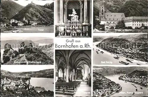 Kamp Bornhofen Bad Salzig Gnadebild Kirche Kloster Liebenstein Kat. Kamp Bornhofen