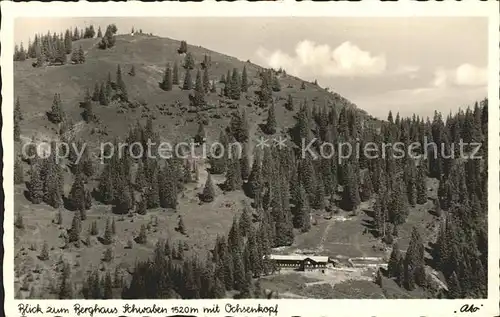 Bolsterlang Berghaus Schwaben am Ochsenkopf Riedberger Horn Kat. Bolsterlang