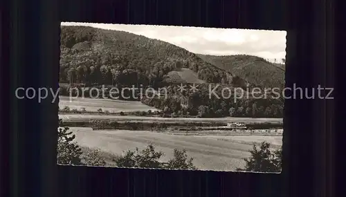 Vaake Blick ins Wesertal Kat. Reinhardshagen