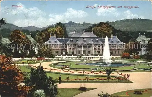 Pillnitz Kgl Schlossgarten Bergpalais Kat. Dresden