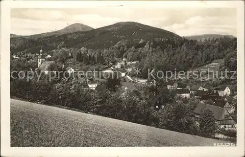 Jonsdorf Zittauer Gebirge Lausche Kat. Kurort Jonsdorf