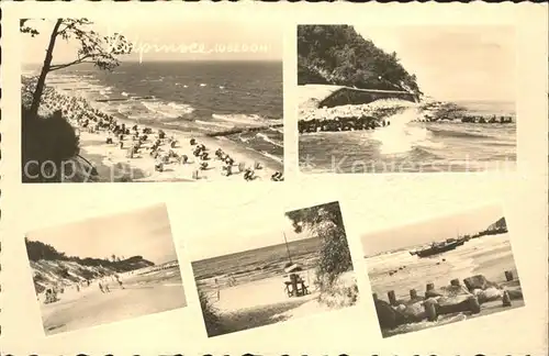 Koelpinsee Usedom Strandansichten Kat. Usedom