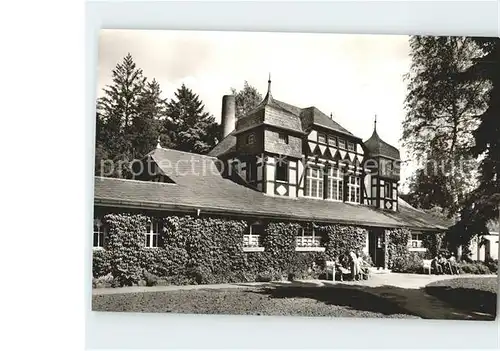 Bad Salzhausen Badehaus  Kat. Nidda