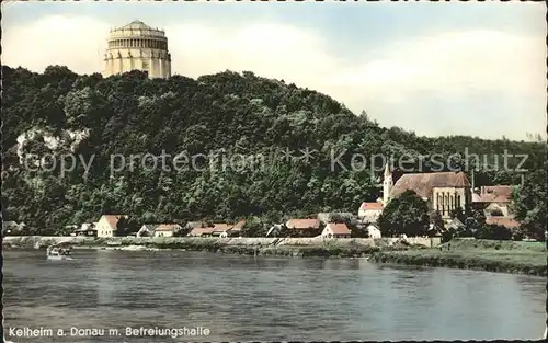Kelheim Donau Befreiungshalle Kat. Kelheim Donau