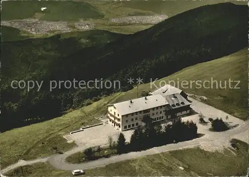 Waldkirch Breisgau Berghotel Kandel Fliegeraufnahme Kat. Waldkirch