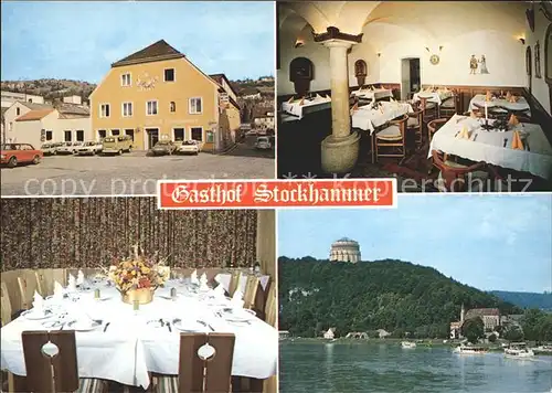 Kelheim Gasthof Stockhammer mit Ratskeller See Kat. Kelheim Donau