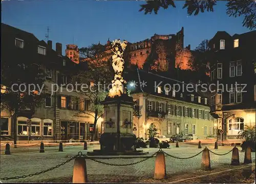 Heidelberg Neckar Kornmarkt Kat. Heidelberg