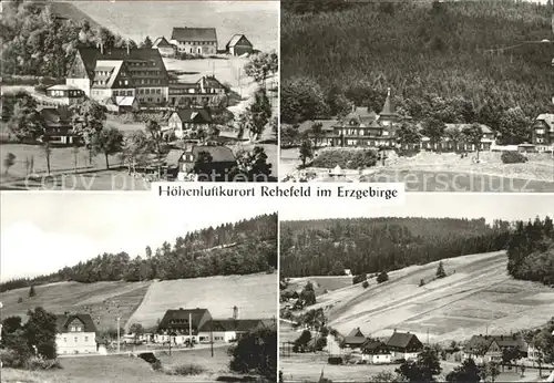 Rehefeld Zaunhaus Ortsansichten Kat. Altenberg