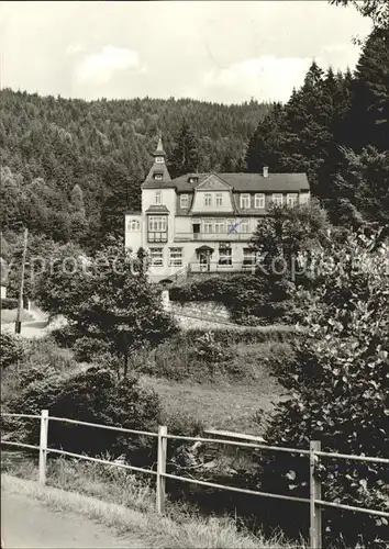 Meuselbach Schwarzmuehle HO Gaststaette Waldfrieden Schwarzmuehle Kat. Meuselbach Schwarzmuehle