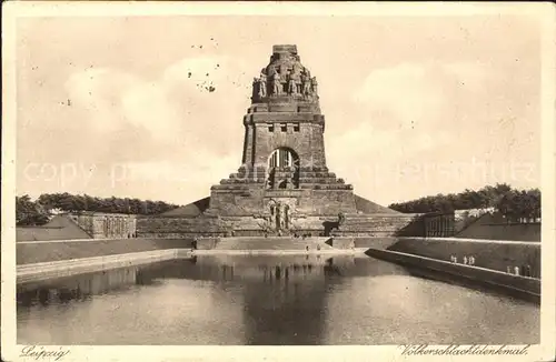 Leipzig Voelkerschlachtdenkmal Kat. Leipzig