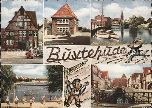 Buxtehude Museum Zwinger Jugendherberge Hafen Ost Westfleet Heidebad Kat. Buxtehude