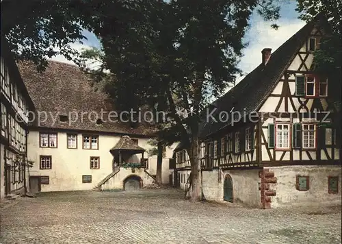 Michelstadt Kellereihof aus der Zeit Karls des Grossen Kat. Michelstadt