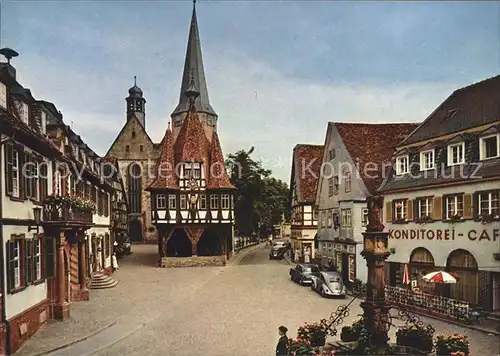 Michelstadt Marktplatz Kat. Michelstadt