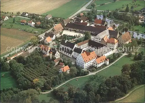 Heiligkreuztal Ehem. Zisterzienserkloster Fliegeraufnahme Kat. Altheim