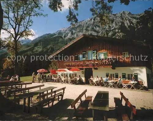 Nonn Oberbayern Padingeralm mit Hochstaufen und Zwiesel Kat. Bad Reichenhall