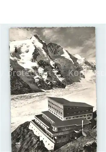 Grossglockner Kaiser Franz Josef Haus Fliegeraufnahme Kat. Heiligenblut