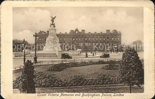London Queen Victora Memorial and Buckingham Palace Kat. City of London