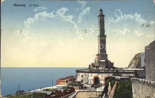 Genova Genua Liguria Il Faro Kat. Genova