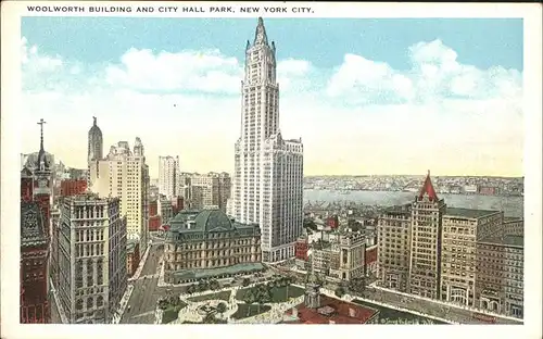 New York City Woolworth Building / New York /