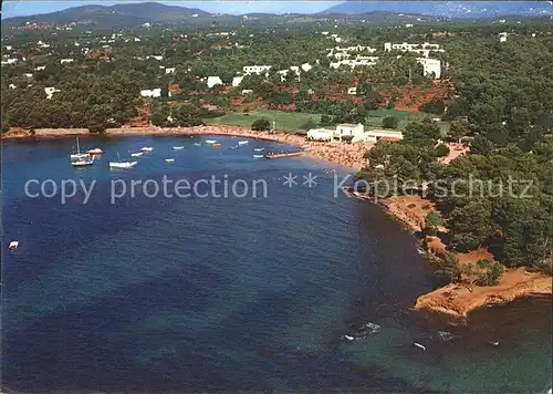 Ibiza Islas Baleares Santa Eulalia del Rio Cala Pada Fliegeraufnahme Kat. Ibiza