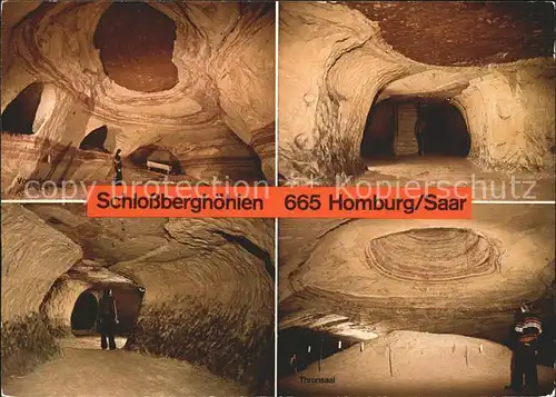 Homburg Saar Schlossberghoehlen Kat. Homburg