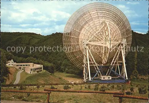Effelsberg Radioteleskop Kat. Bad Muenstereifel