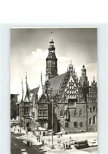 Wroclaw Gotisches Rathaus Kat. Wroclaw Breslau