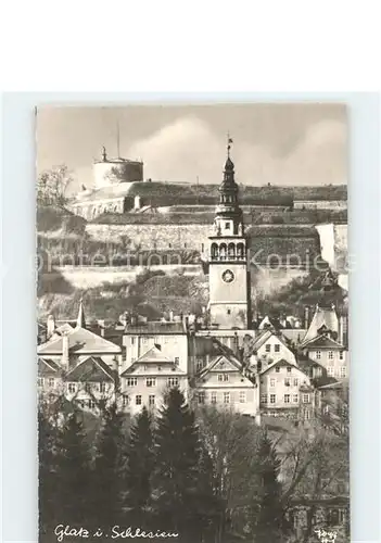 Glatz Niederschlesien Kirche und Festung Kat. Klodzko