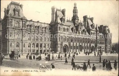 Paris Hotel de Ville Kat. Paris