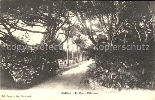 Antibes Alpes Maritimes Le Cap Villa Eilenroc Jardin Kat. Antibes