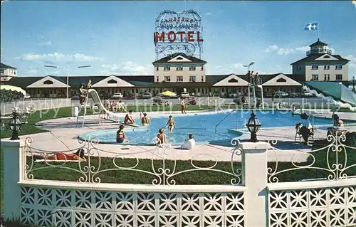 Quebec Motel Auberge du Boulevard Laurier Swimming Pool Kat. Quebec