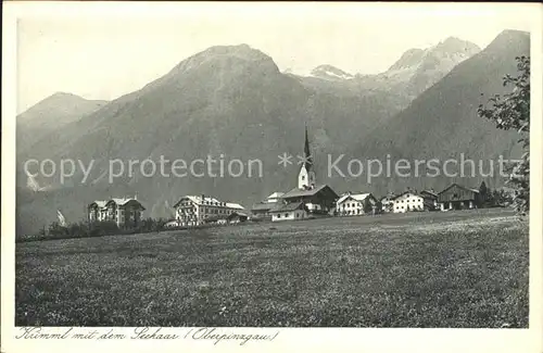 Krimmel mit dem Seekaar Oberpinzgau Alpen Kat. Tannheim