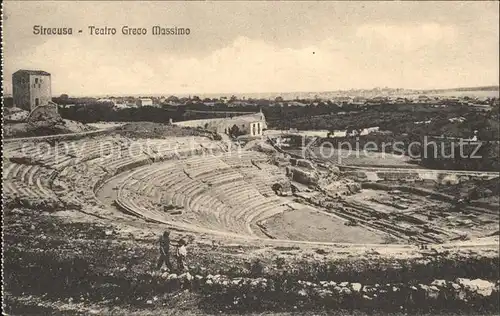 Siracusa Teatro Greco Massimo Kat. Siracusa