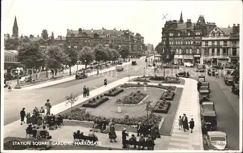 Harrogate UK Station Square Gardens / Harrogate /North Yorkshire CC