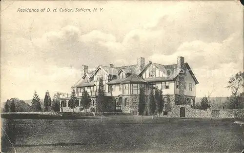 Suffern Residence of O.H. Cutler Kat. Suffern